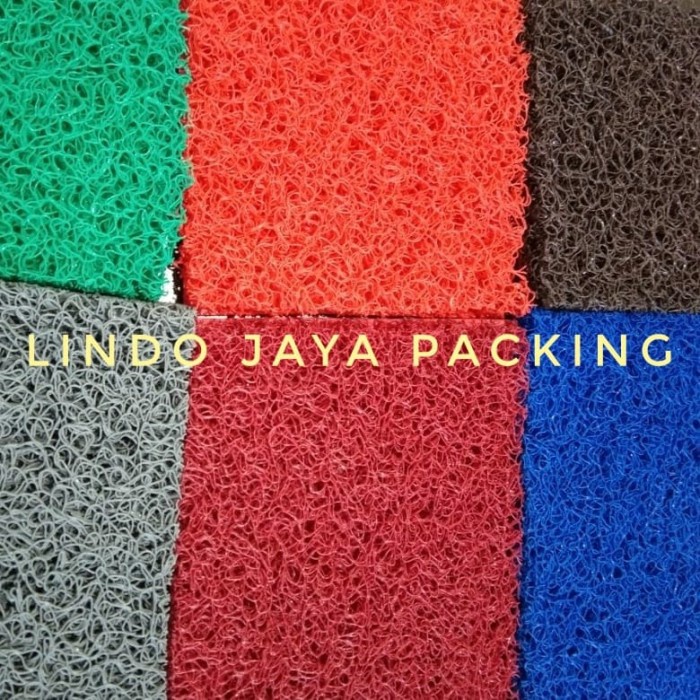 kesekan kaki motif mie meteran karpet karet