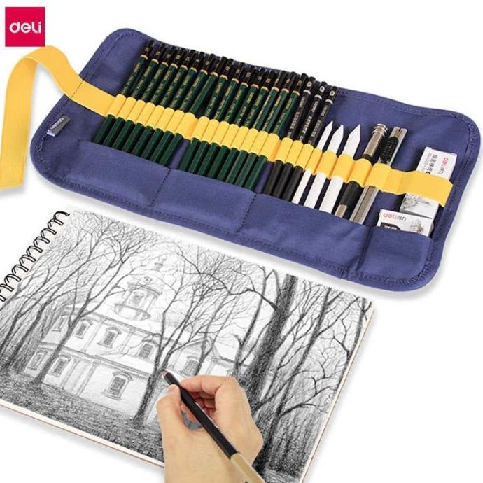 

Deli Professional Art Sketch Set Painting Art Supplies 58125