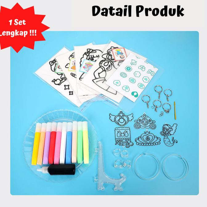 

Terbaru!! DIY AKSESORIS SET painting art and craft set / color kreatifitas anak Baru|Kode 1392