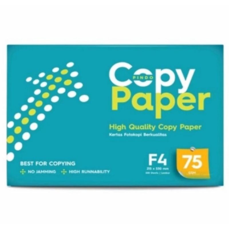 

Kertas HVs F4 Folio FC 75gr copy paper kertas Fotocopy