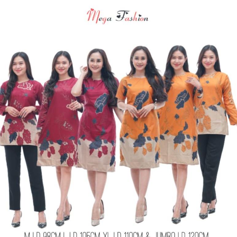Termurah Baju Batik Atasan Kerja Wanita Ngajar Baju Guru Ngajar Seragaman Baju Kurung Atasan