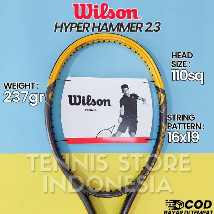 PROMO Raket Tenis Wilson Hyper Hammer 2.3 / Wilson Hammer Original