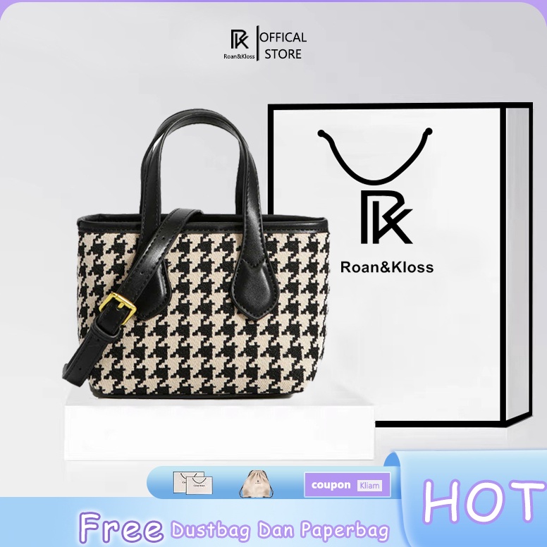 SALE [Roan & Kloss] Tas Selempang Wanita Tas Slempang Wanita Import Hand Bag Terbaru Original - Klos