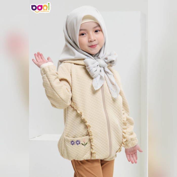 Jaket Anak Perempuan Hoodie Jsweet 1-6Y Bani Batuta Rabbani Ori. Kado