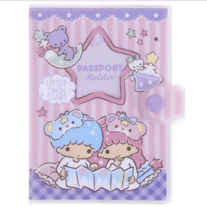 Dompet Passport Little Twin Stars Sanrio Original