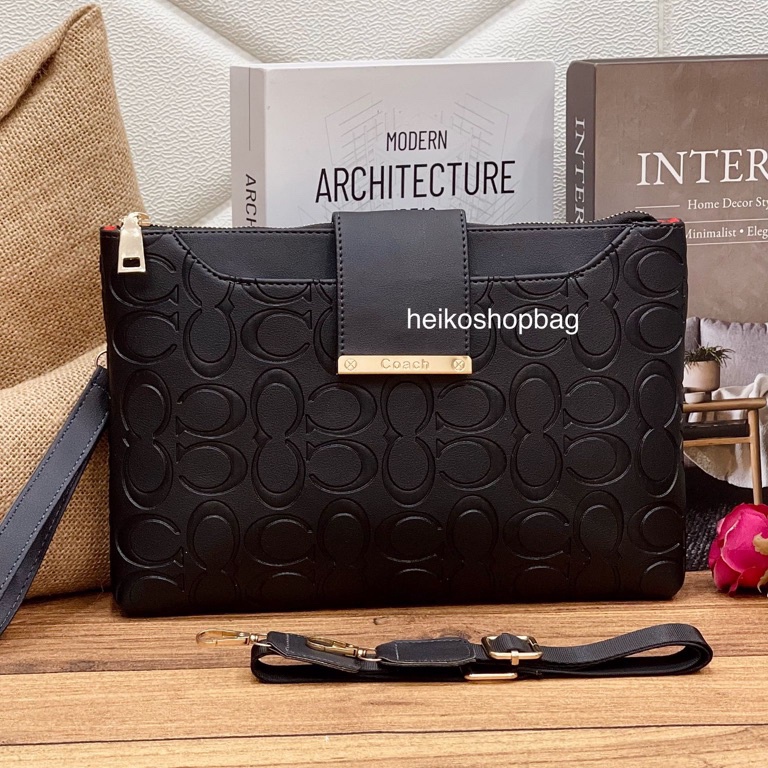 NEW STOCK HEIKO - best seller tas wanita handbag selempang import sling bag - CLUTCH GIZELA PREMIUM