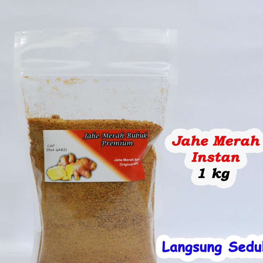 

➭➱✥❄ Jahe Merah Bubuk / Jahe Merah Bubuk Instant / Bubuk Jahe Merah 1kg Ready