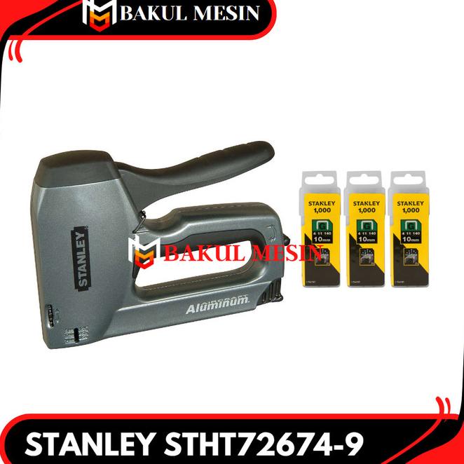 

Stanley Stht72674-9 Staples Tembak Alumunium Set Refill 3000Pcs