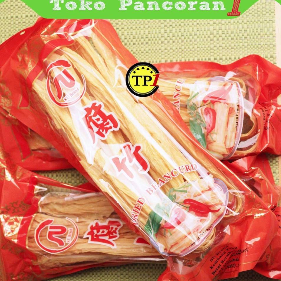 

Bayar Di Tempat Kulit Kembang Tahu/Fu Zhu/Fucuk/Stik/Stick/dry beancurd/ 120 g Terkini