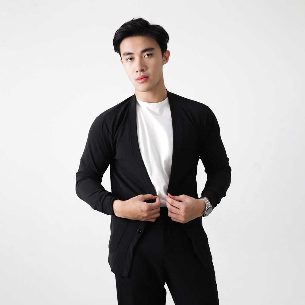 TERBARU DAN TERLARIS  MSMO Dustin Cardigan Pria / Outer Cowo / Jaket Cowo / Cardigan Knit / Cardigan