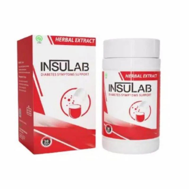 INSULAB ASLI ORIGINAL Obat Diabetes Asli obat Kencing Manis Herbal Ampuh Manjur