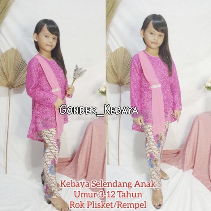 Stelan Kebaya Anak,Baju Anak Perempuan Umur,Kebaya Anak Modern