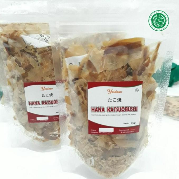 

Katsuobushi Premium 25gr HALAL MUI Ikan Cakalang Serut