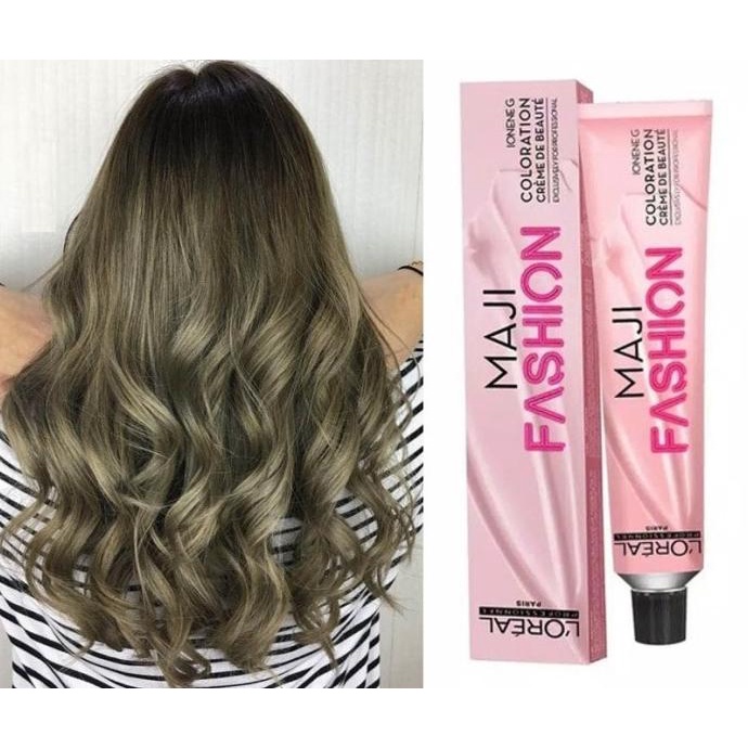 =+=+=+] LOREAL MAJIFASHION 50ml KODE 11.07 MATCHA ASH