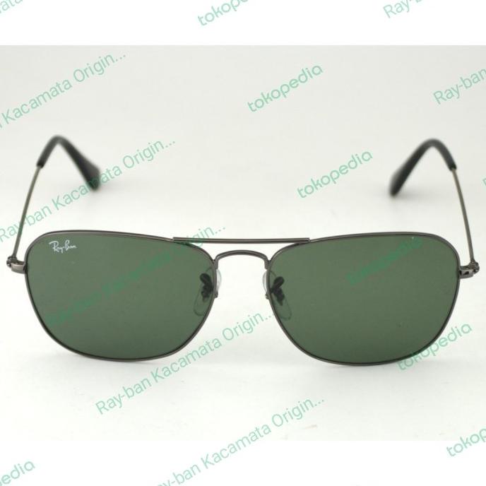 Discount Kacamata Rayban Caravan Rb3136 Gun Metal Original