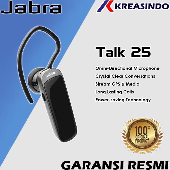 Promo Jabra Talk25 / Talk 25 Se Wireless Bluetooth Headset Earphone Original