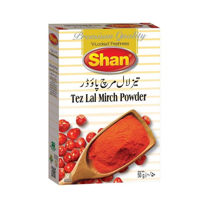 

$+$+$+$+] SHAN TEZ LAL MIRCH POWDER 48GR