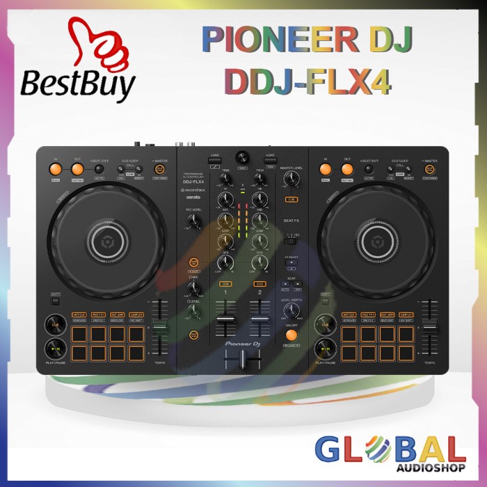Pioneer DJ Controller DDJ-FLX4 FLX 4 GARANSI RESMI