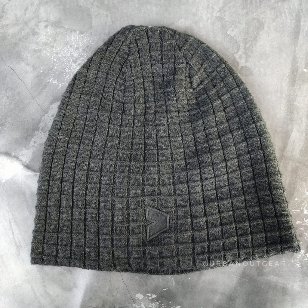 Topi Kupluk Rajut Kalibre Beanie Hat Abu