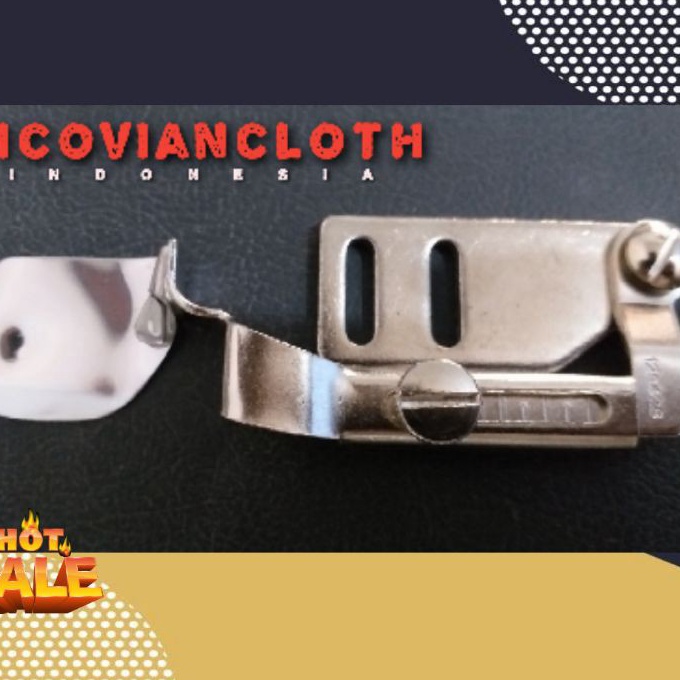 Terbaik Corong kelim A11 size 2mm 3mm 4mm lipat jahit kerudung jilbab hijab 