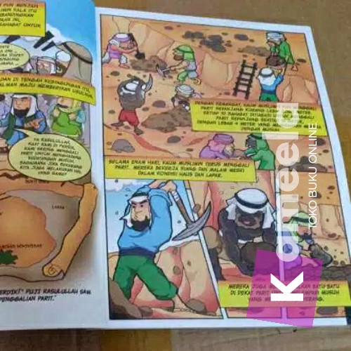 

NEW komik 10 pahlawan islam buku anak
