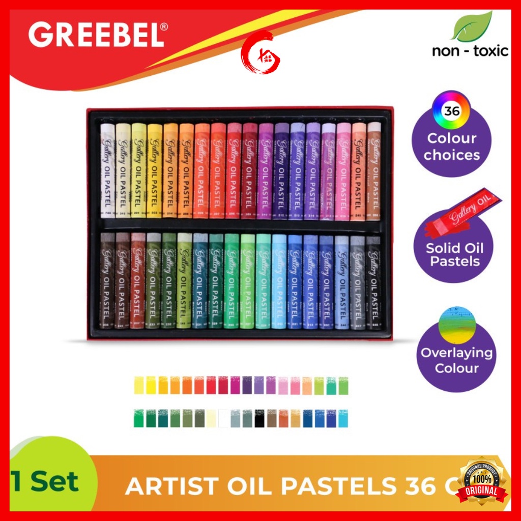 

Greebel Artist'S Oil Pastel / Krayon Set 36