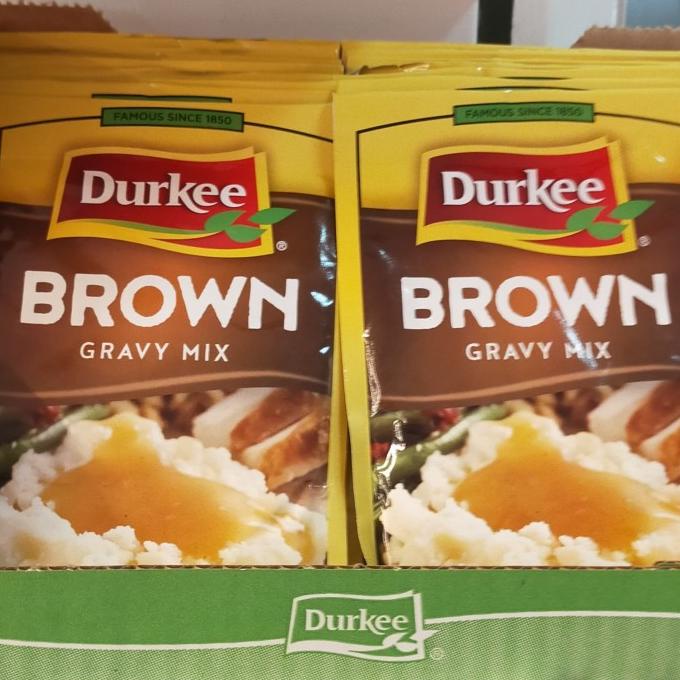 

`````````] Durkee Brown Gravy mix 21gr powder