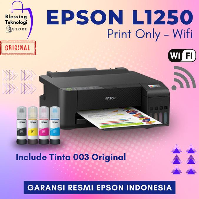 Ready oke] Printer Epson L1250 Print Only Wifi / Epson L1250 / Printer L1250