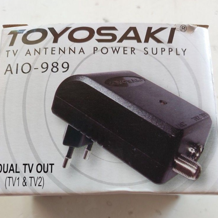 ➮ power supply /adaptor antena  toyosaki AIO 989 /booster antena AIO 220/AIO 235 ✸ ❆