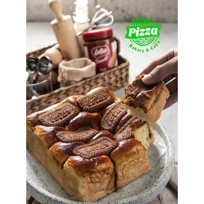 Roti sobek Lotus biscoff premium