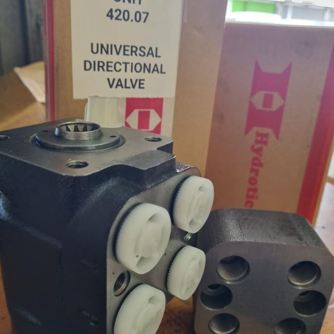 Siap Kirim Gd510 Gd511 Steering Valve Assy 23A-40-11100 / 23A-40-11101 Komatsu Sparepart Alat Berat