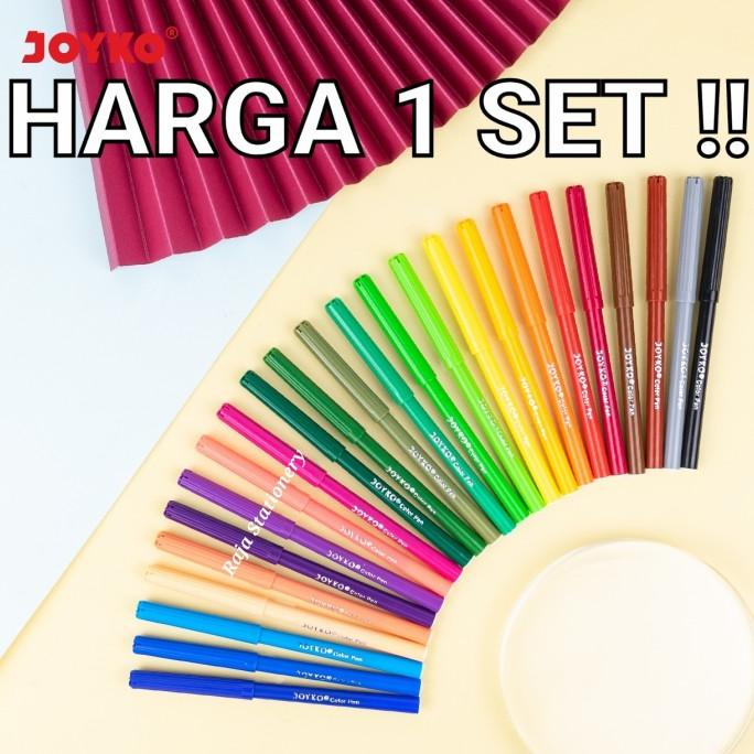 

Sale Now Joyko Colour Pen Marker / Spidol Pen 12 24 Warna Joyko Clp-47 Berkualitas