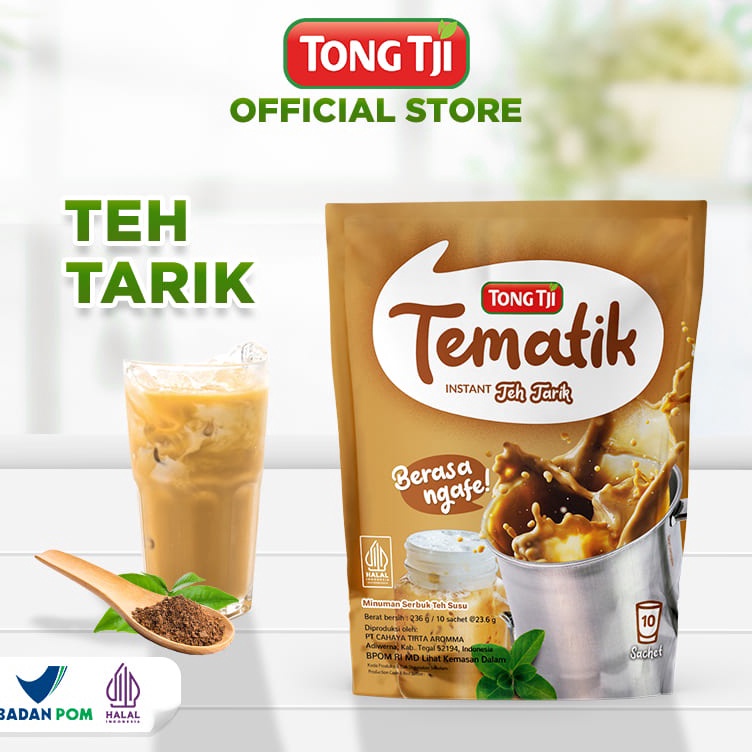 

Best Seller Tong Tji Tematik, Teh Tarik Instant Pouch