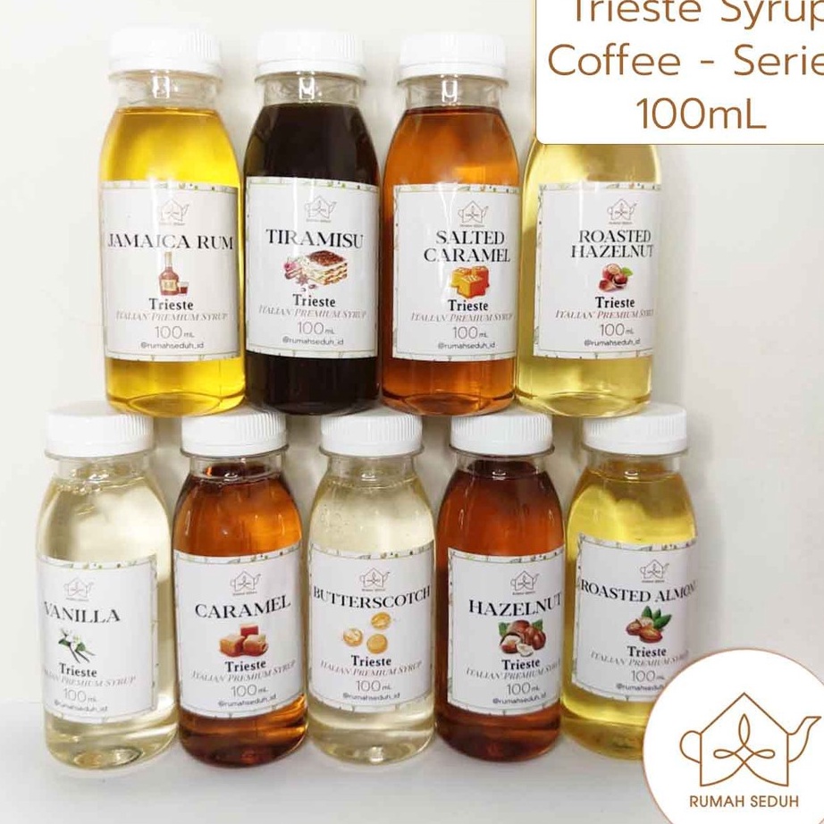 

Terkini Trieste Syrup kecil 100 mL - Coffee Syrup : Caramel, Vanila, Rum, Hazelnut, Almond Terkini