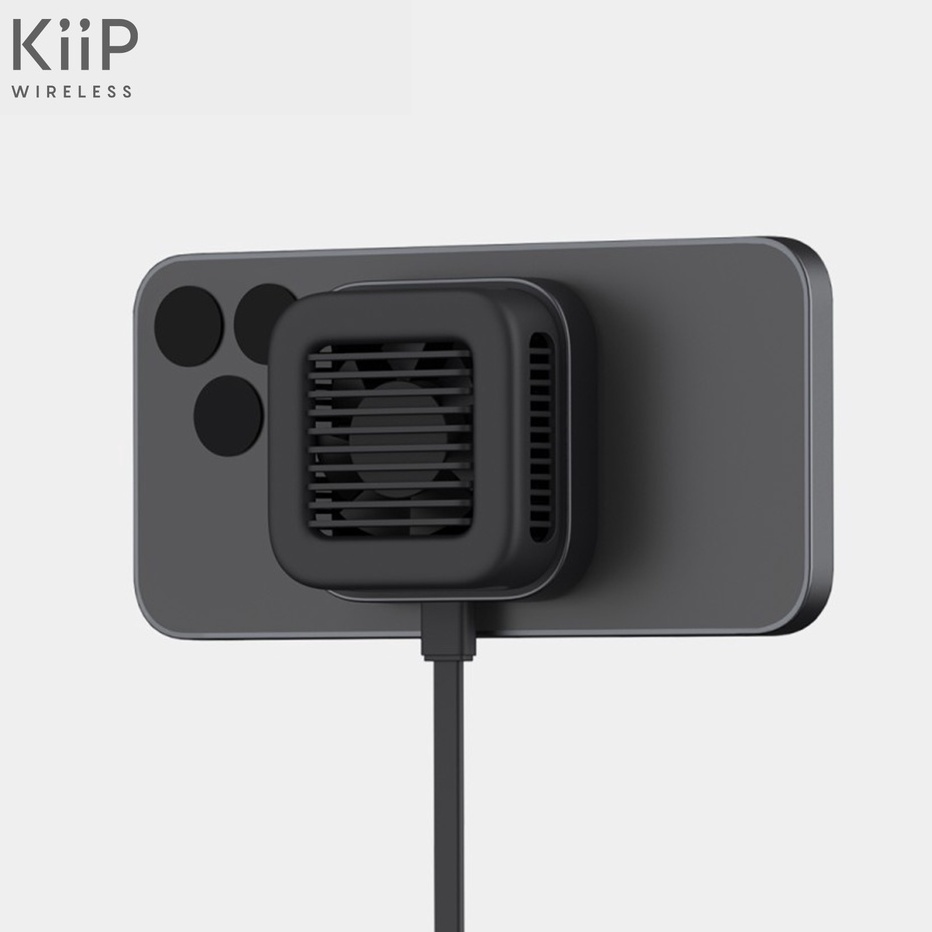 Best Seller KiiP Wireless FW5 Charging Magnetic Cooler Pendingin HP Gaming Fan Radiator Cooling