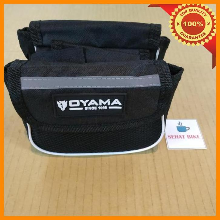 (SHT) TAS FRAME SEPEDA OYAMA BLACK