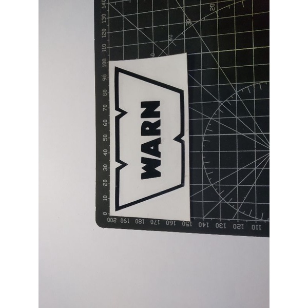 

cutting stiker warm