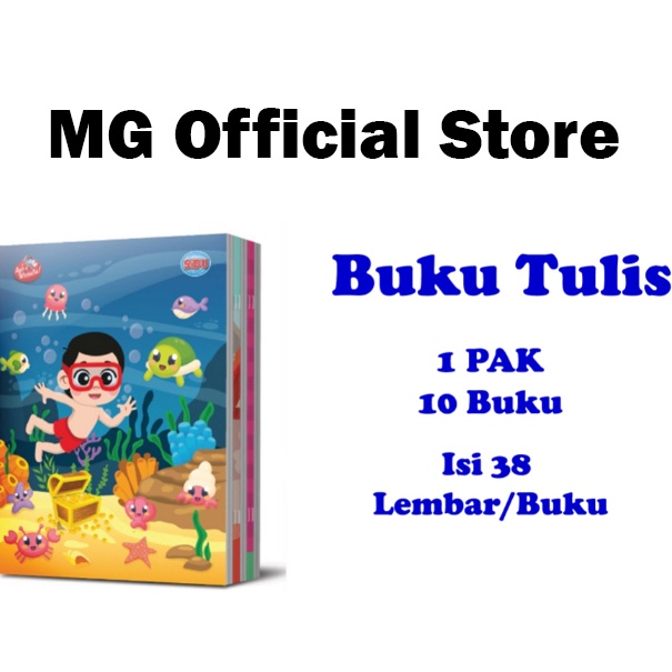 

Buku Tulis Sidu 38 Lembar / 58 Lembar 1 Pack (Isi 10 Buku) [ART. O4T5]