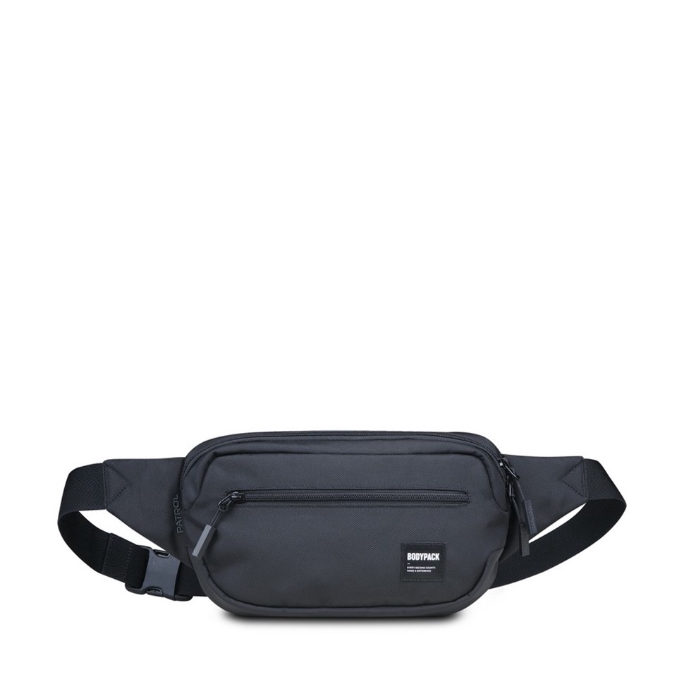 Booming.. Bodypack Patrol 1.0 Sling Bag - Black