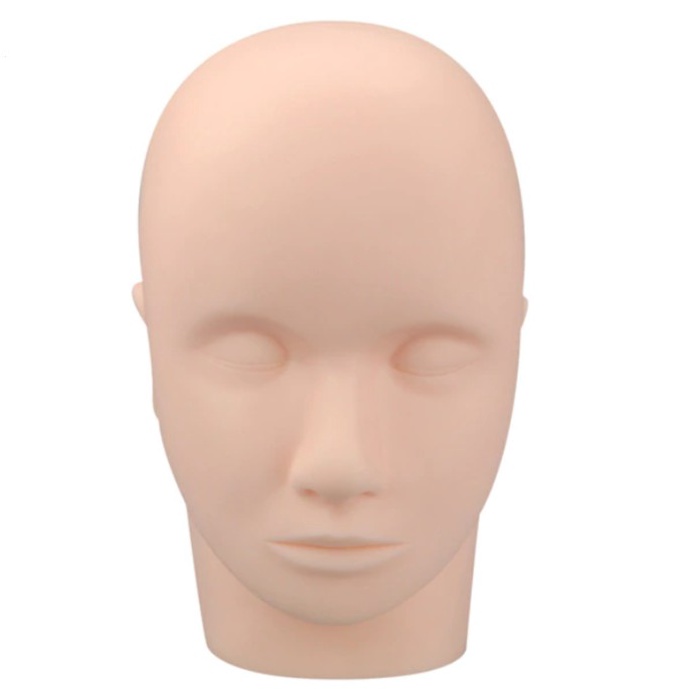 REKOMENDASI Patung Kepala Manekin Kursus / Mannequin Head Training Sulam & Eyelash Extension