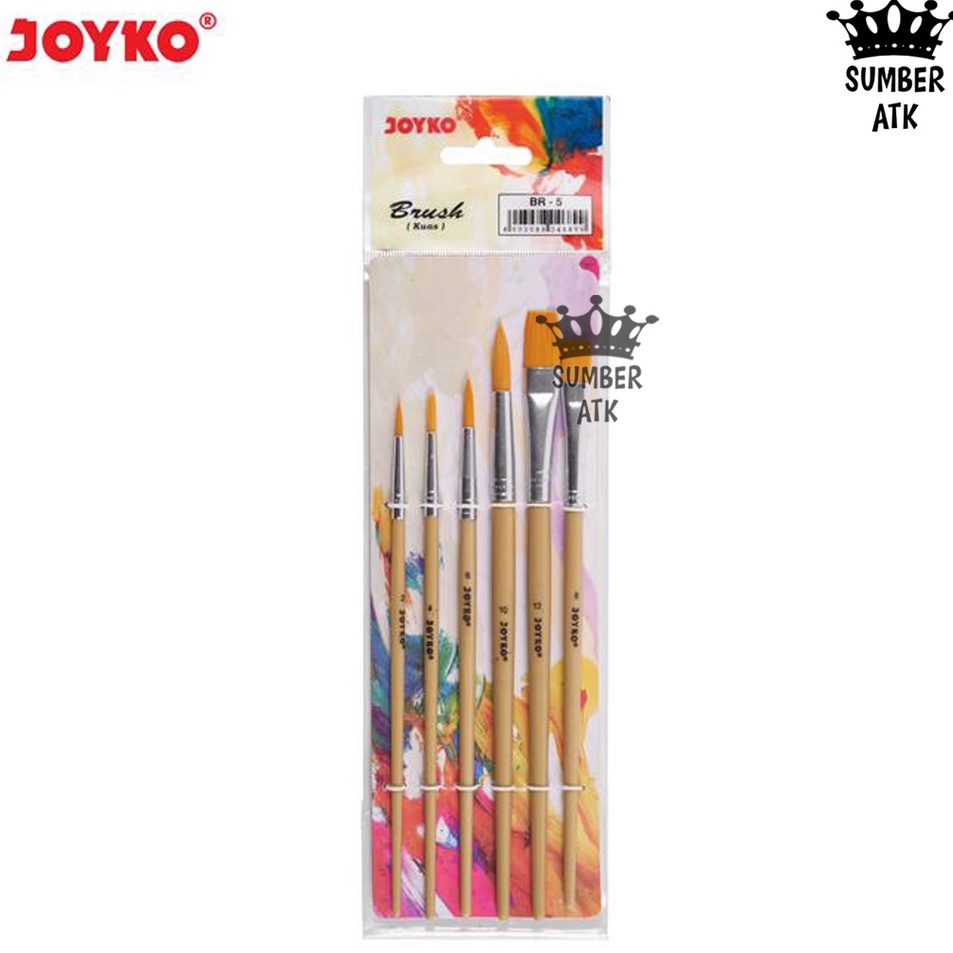 

Seller Brush Kuas Cat Air Cat Minyak Lukis Acrylic Joyko BR-5