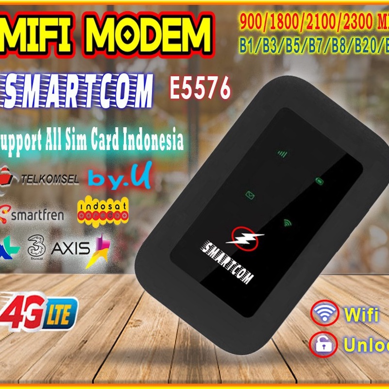 LTI093 Mocute - Mifi Modem Wifi Modem 4g Router SMARTCOM Unlock SM-E5576 PRO ||