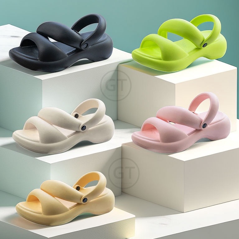 [ΩX11&] GT Sandal Wanita Dewasa Sendal Kasual Sandal Tali Wanita Sandal Baru Musim Panas Terbaru 202