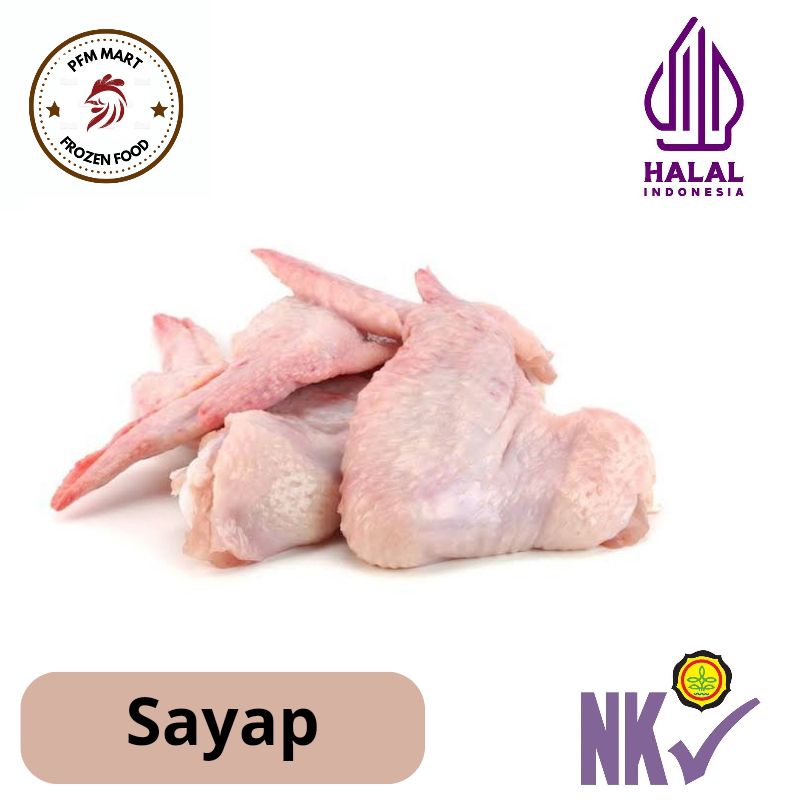 

sayap ayam 1 kg sayap ayam frozen - 2kg