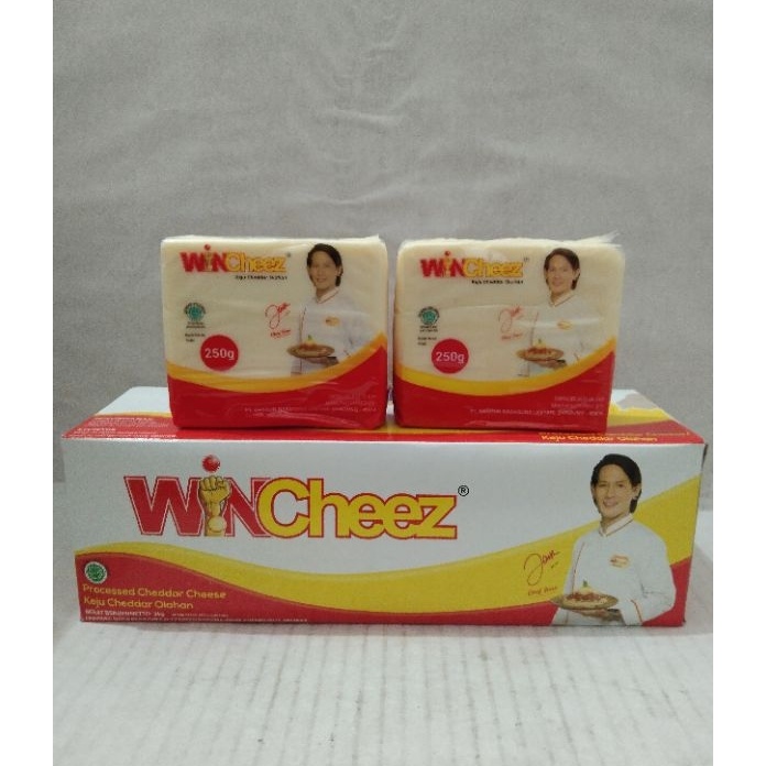 

VCRT2761 8.8 Keju WinCheez 250gr Keju Cheddar Winchiz 250 gr