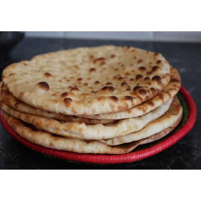 

siap kirim] Naan | Roti Tepung Gandum | Fresh Roti 5 Pcs