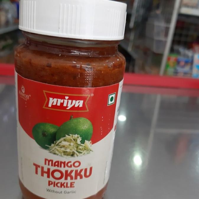 

best seller] Acar India Mango Thokku Pickle PRIYA 300g (Without Garlic) / Pasta