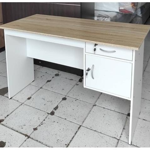 Produk Terbaik] Paket Meja Kursi Kerja Minimalis / Meja Kantor Kursi Putar Kantor