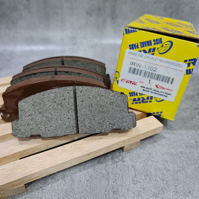 Kampas Rem Depan Brake Pad IRW Chevrolet Trooper / Rodeo terbaik