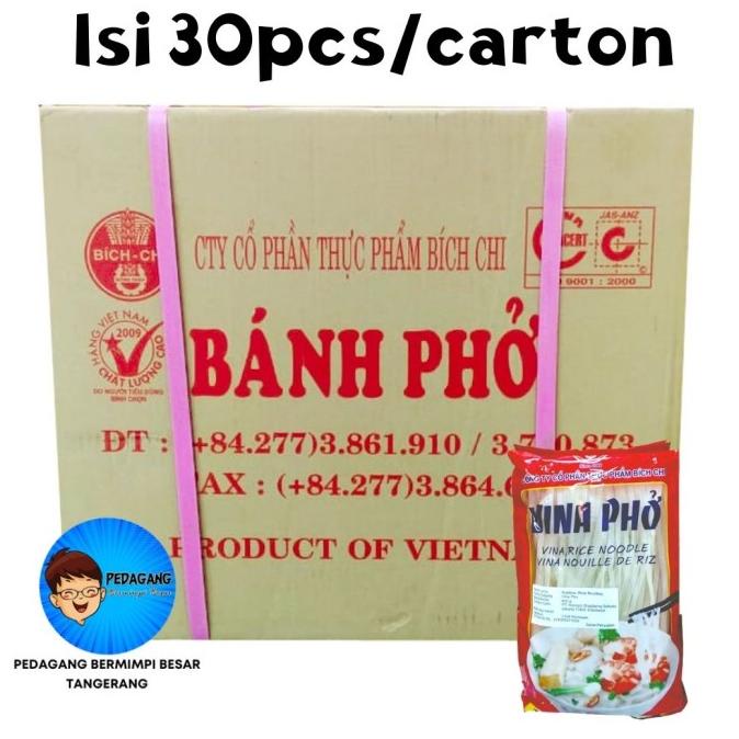 

[KARTONAN] Vina Pho Rice Noodle Vietnam / Kwetiaw Mie Beras 400gr